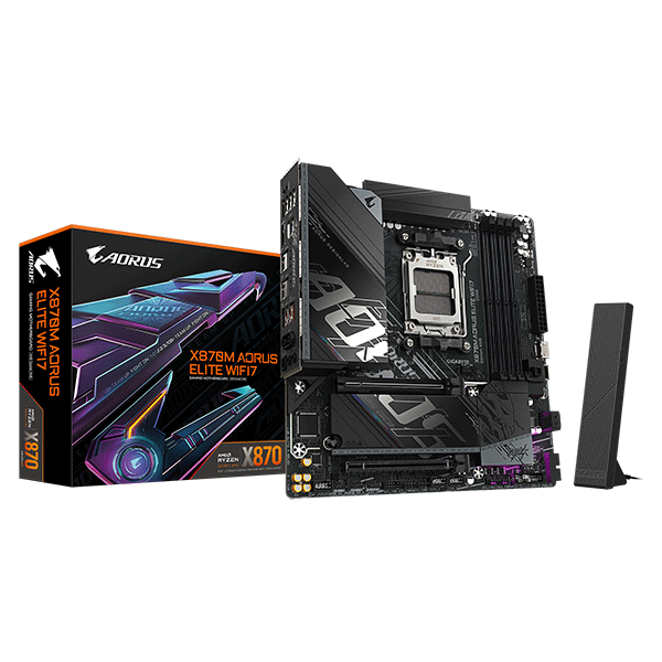 Материнська плата Gigabyte X870M AORUS ELITE WIFI7