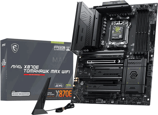 Материнська плата MSI MAG X870E TOMAHAWK MAX WIFI Материнська плата MSI MAG X870E TOMAHAWK MAX WIFI