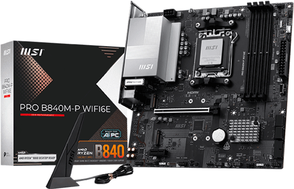 Материнська плата MSI PRO B840M-P WIFI6E