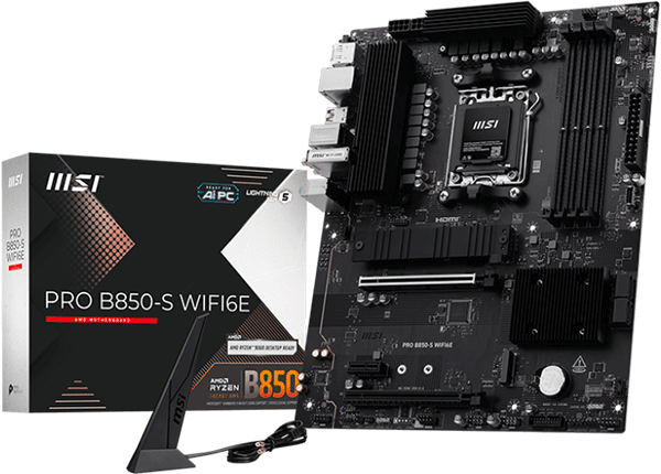Материнська плата MSI PRO B850-S WIFI6E
