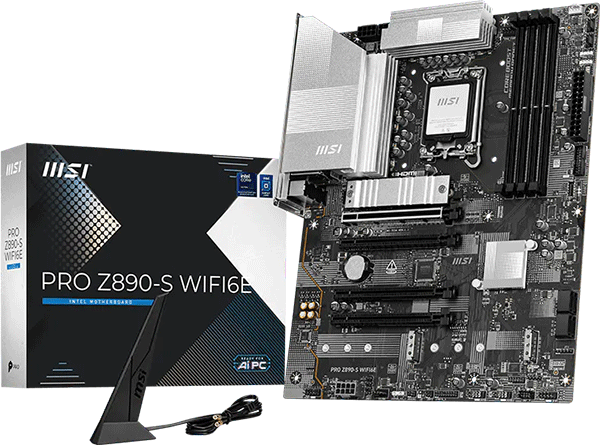 Материнська плата MSI PRO Z890-S WIFI6E Материнська плата MSI PRO Z890-S WIFI6E