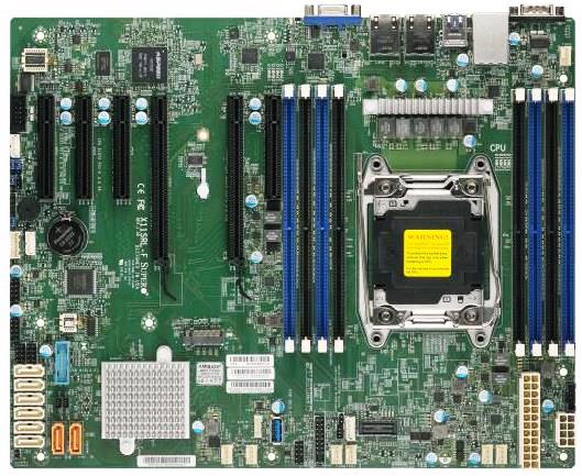 Материнська плата Supermicro MBD-X12SCA-F-B