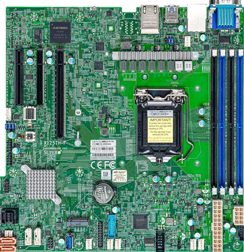 Материнська плата Supermicro MBD-X12STH-F-O