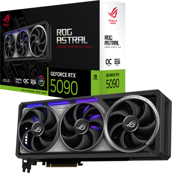 Відеокарта ASUS ROG Astral GeForce RTX 5090 32GB GDDR7 OC Edition (ROG-ASTRAL-RTX5090-O32G-GAMING)