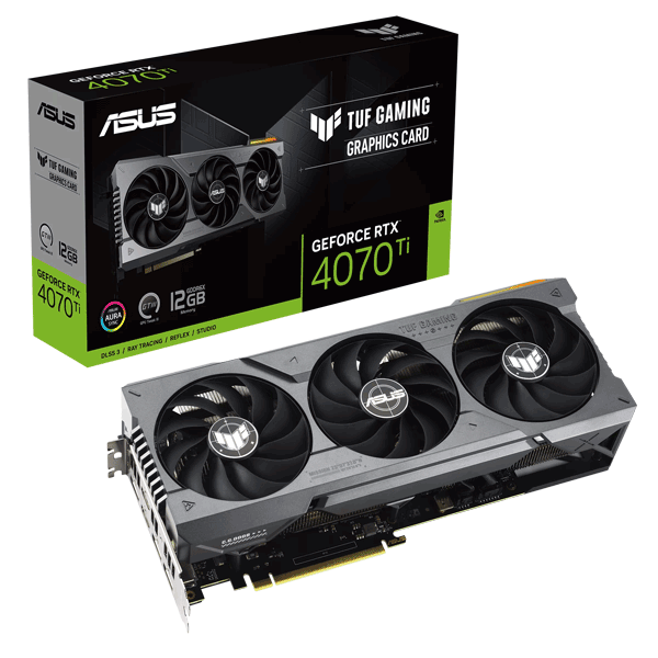 Відеокарта ASUS TUF Gaming GeForce RTX 4070 Ti 12GB GDDR6X (TUF-RTX4070TI-12G-GAMING)