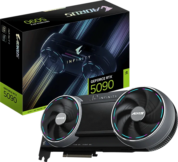 Відеокарта Gigabyte AORUS GeForce RTX 5090 INFINITY 32G (GV-N5090AORUS IF-32GD)
