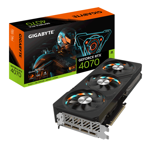 Відеокарта Gigabyte GeForce RTX 4070 GAMING OC V2 12G (GV-N4070GAMING OCV2-12GD)