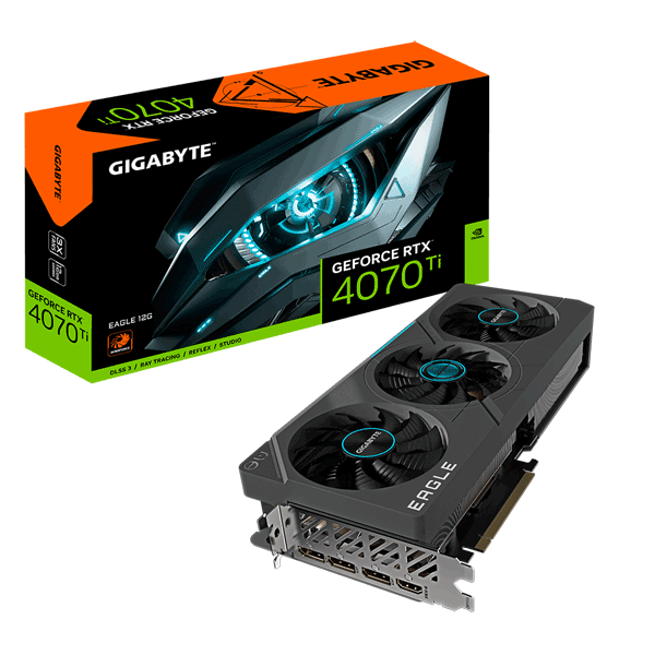 Відеокарта Gigabyte GeForce RTX 4070 Ti EAGLE 12G (GV-N407TEAGLE-12GD)