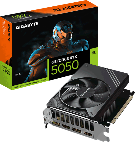 Відеокарта Gigabyte GeForce RTX 5050 D6 8G (GV-N5050D6-8GD)