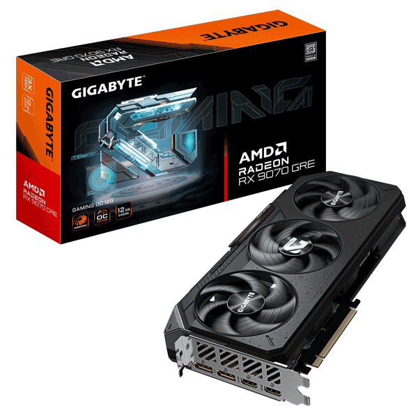 Відеокарта Gigabyte Radeon RX 9070 GRE GAMING 12G ( GV-R907GREGAMING OC-12GD)