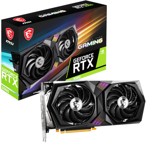 Відеокарта MSI GeForce RTX 3060 LHR (RTX 3060 GAMING 12G)