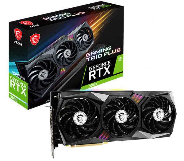 Відеокарта MSI GeForce RTX 3060 LHR (RTX 3060 GAMING TRIO PLUS 12G)