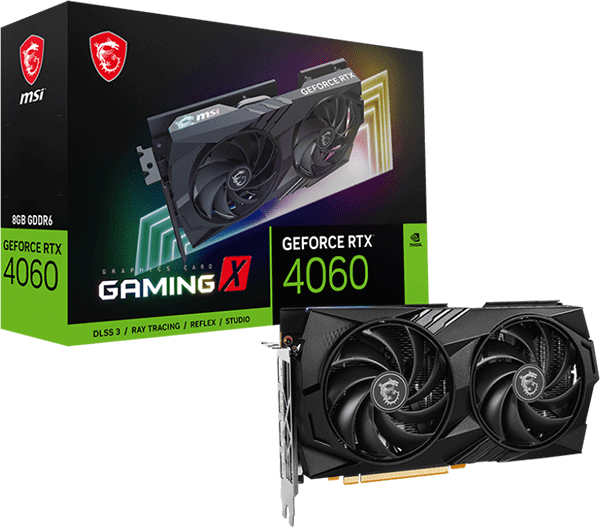 Відеокарта MSI GeForce RTX 4060 (RTX 4060 GAMING X 8G)