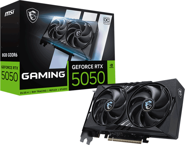 Відеокарта MSI GeForce RTX 5050 (RTX 5050 8G GAMING OC)