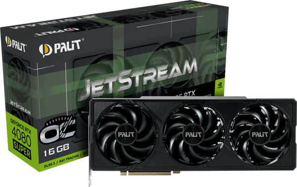 Відеокарта Palit GeForce RTX 4080 SUPER JetStream OC 16GB (NED408SS19T2-1032J)