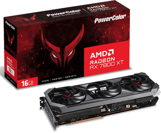 Відеокарта PowerColor Radeon RX 7800 XT 16GB Red Devil (RX 7800 XT 16G-E/OC)