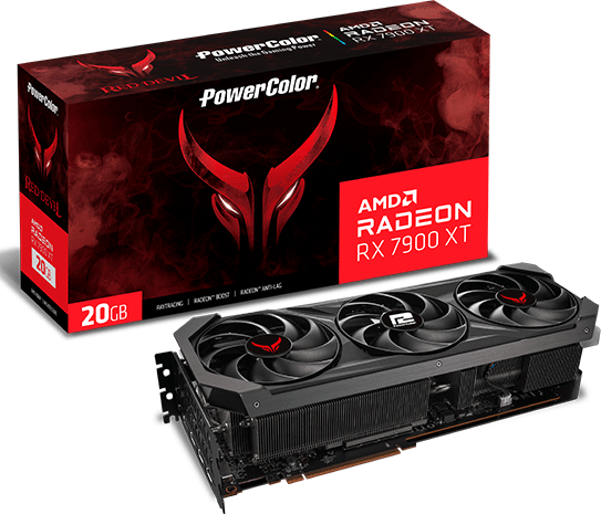 Відеокарта PowerColor Radeon RX 7900 XT 20GB Red Devil (RX 7900 XT 20G-E/OC)