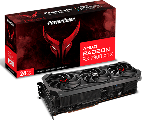 Відеокарта PowerColor Radeon RX 7900 XTX 24GB Red Devil (RX 7900 XTX 24G-E/OC)