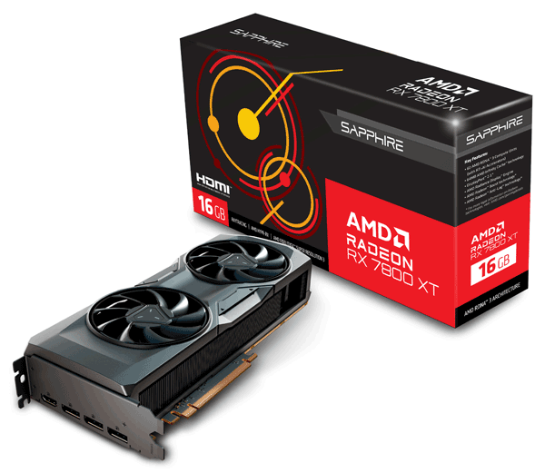 Відеокарта Sapphire AMD Radeon RX 7800 XT 16GB (21330-01-20G)