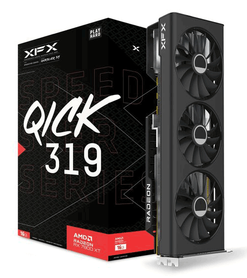 Відеокарта XFX AMD Radeon RX 7800 XT Speedster Qick 319 Сore Edition (RX-78TQICKF9)